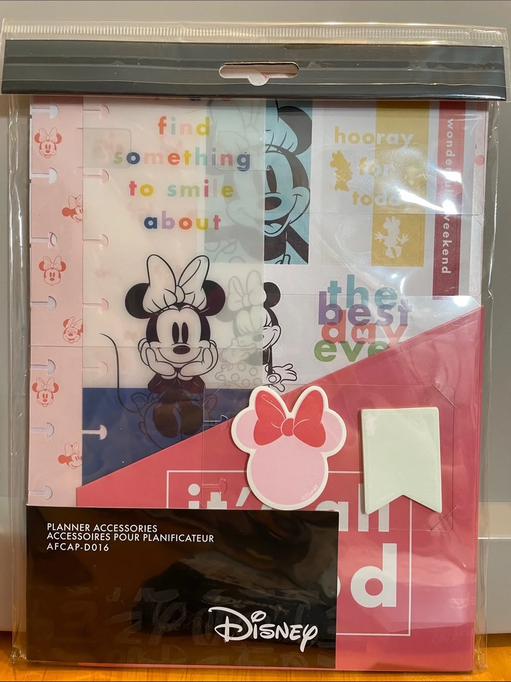 Happy Planner Set of 5 Mickey and Minnie Disney Planner Accessories Stickers